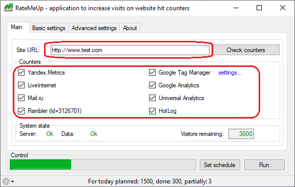 RateMeUp is website hit counter increase application